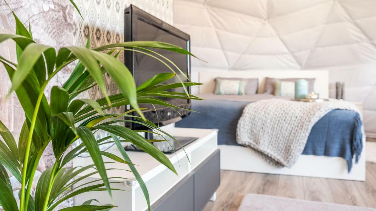 Apartmán Luxury Dome Retreat Dudar Exteriér fotografie